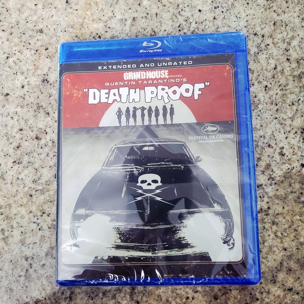 Grindhouse Quentin Tarantino's Death Proof Blu-ray DVD Extended And Unrated New